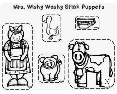 Mrs Wishy Washy Puppets